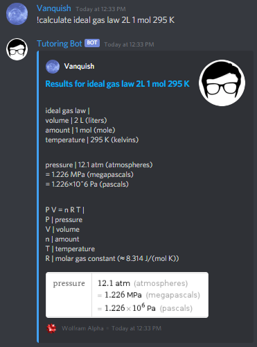 Chemistry 1